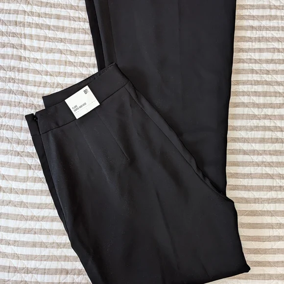 Express Black Flare Super High Rise Pants - Picture 4 of 6